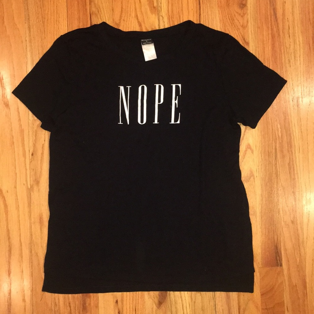Black shirt